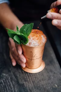 Préparation d'un cocktail